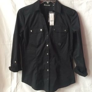 Black Button Down Shirt